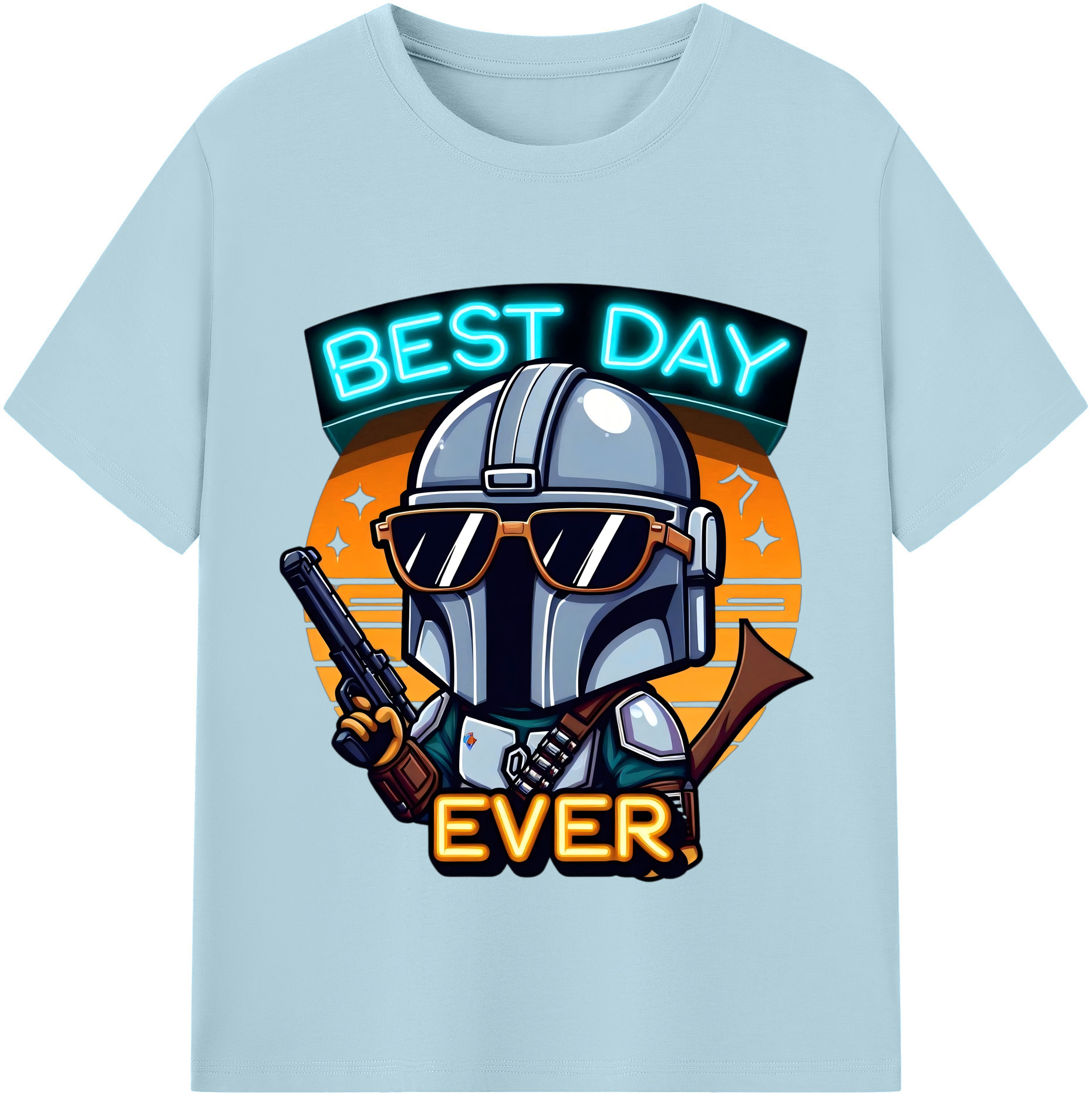 （画像用） スター・ウォーズ Star Wars 綿100％半袖Tシャツ（フロントプリント）